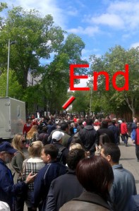 The longest queue in the world