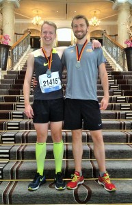 We climbed two steps for this photo. We were not going to hobble one inch further...