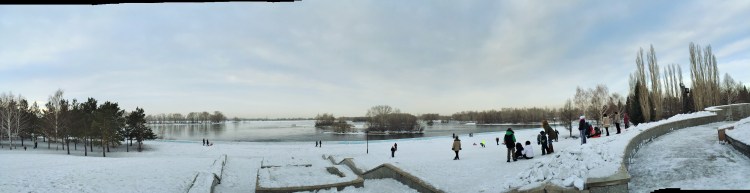 ...and the sledgers!