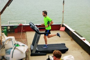 Enjoying the fresh air...