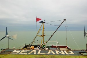 Sealand from the helipad