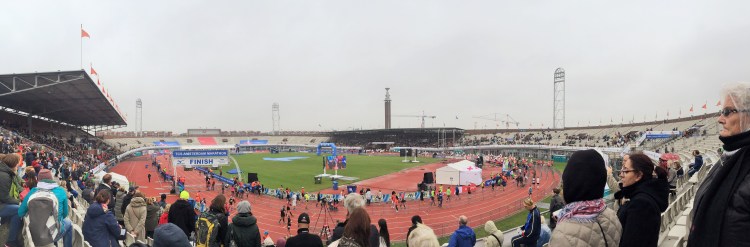 The Olympic Stadium (ok, this is the finish line but I was kinda busy at the start!)